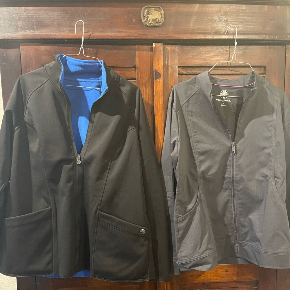 Healing Hands jackets. Both size Large